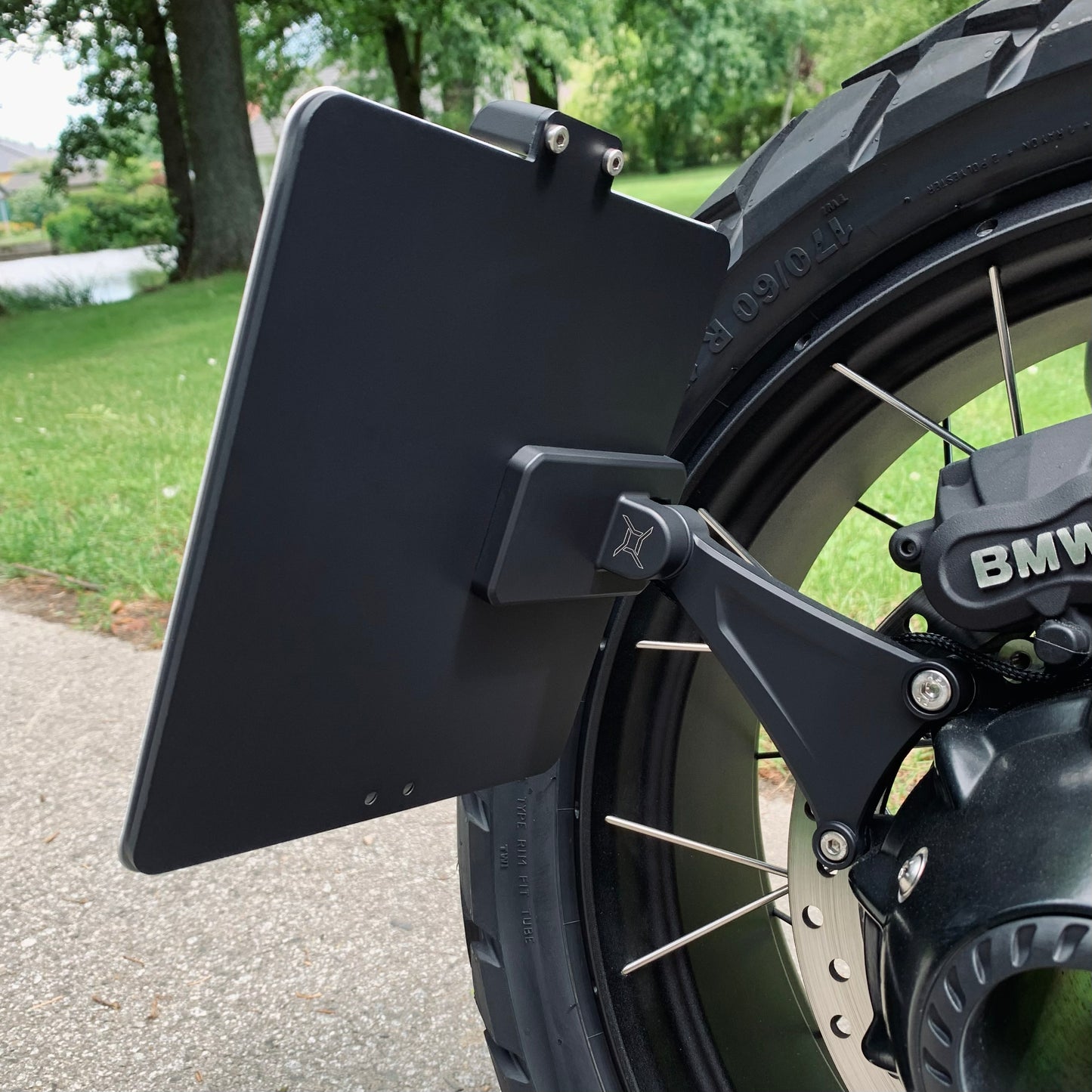 seitlicher Kennzeichenhalter (BMW R nineT / BMW R12)