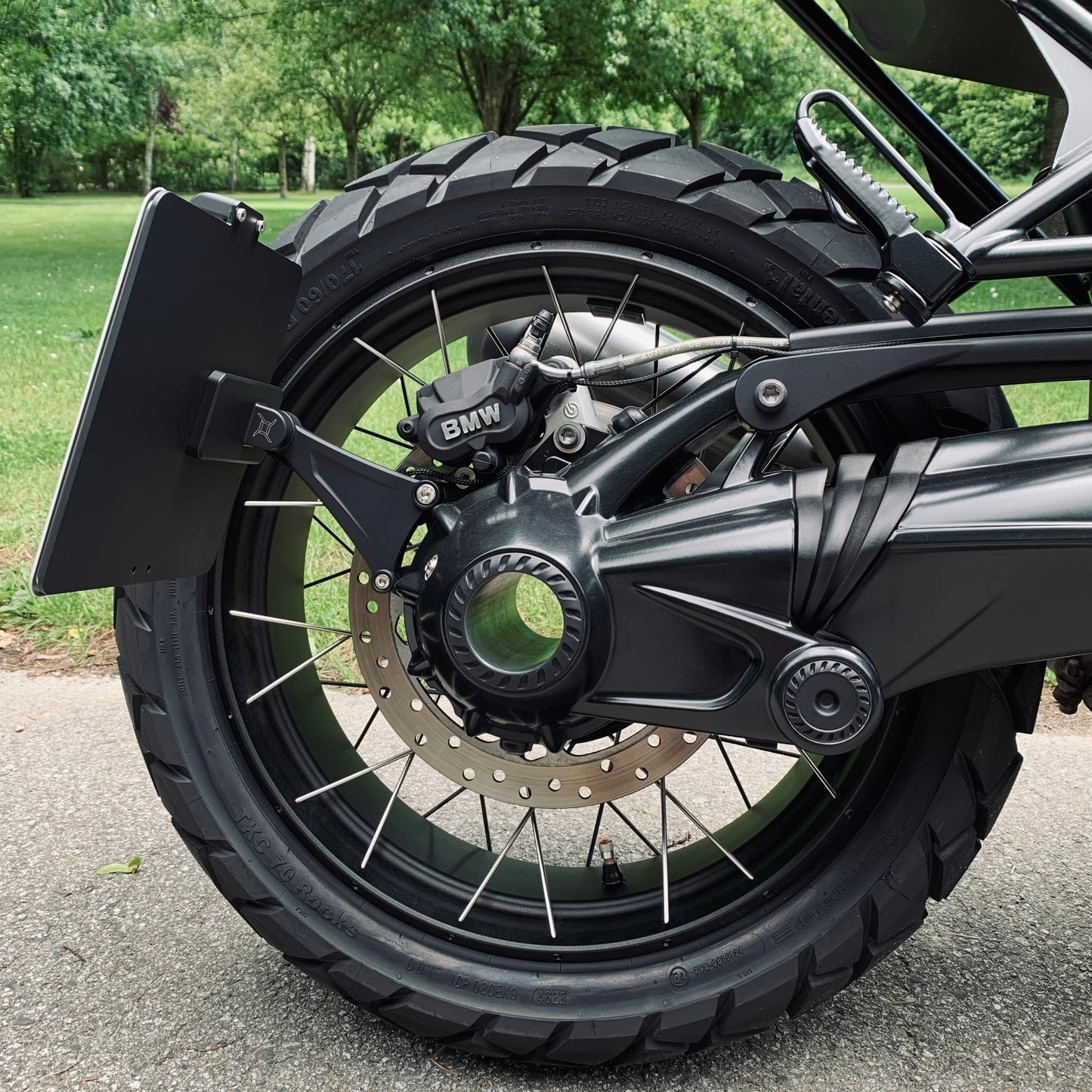 seitlicher Kennzeichenhalter (BMW R nineT / BMW R12)
